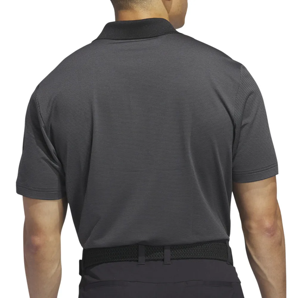 Adidas Ottoman Polo Shirt - Black/Grey Six Fearlessly You Style Meets Power