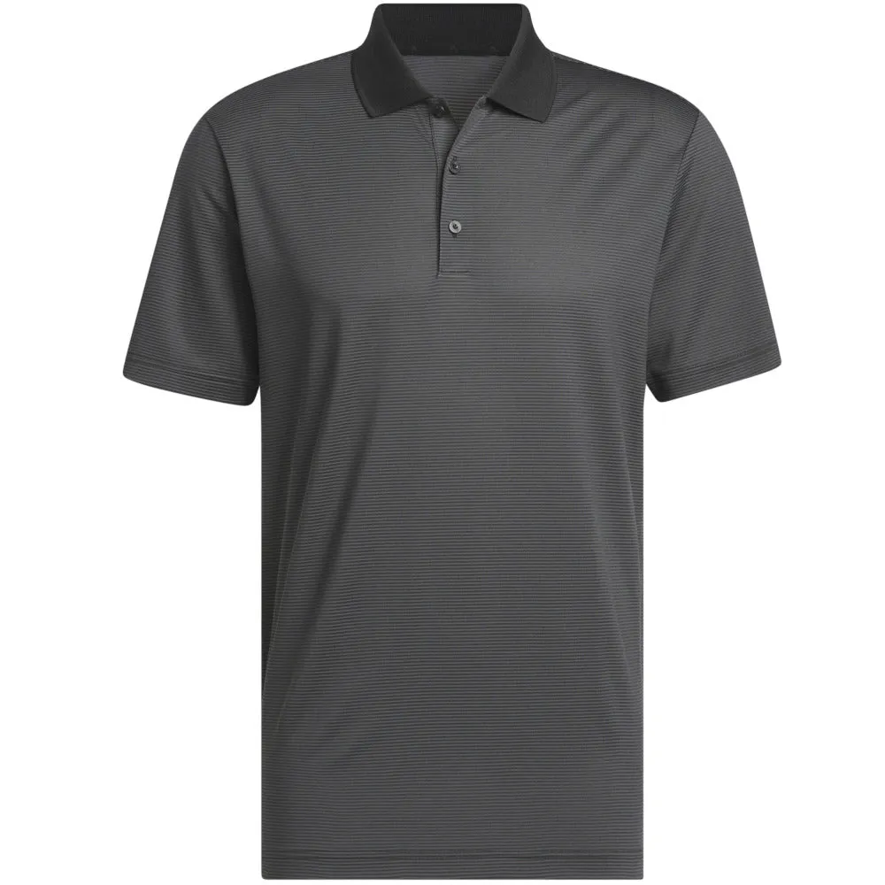 Adidas Ottoman Polo Shirt - Black/Grey Six Memorial Day Sale Move Beyond Ordinary