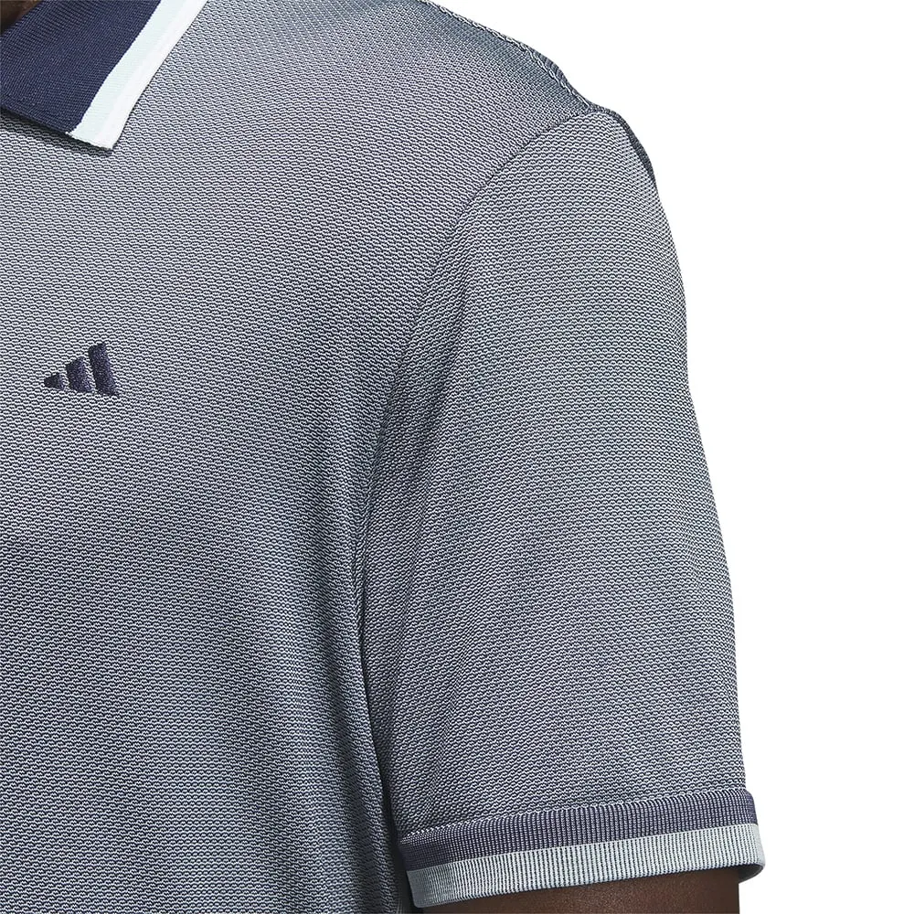 Designed to Dominate Adidas Primeknit Polo Shirt - Collegiate Navy/Semi Flash Aqua