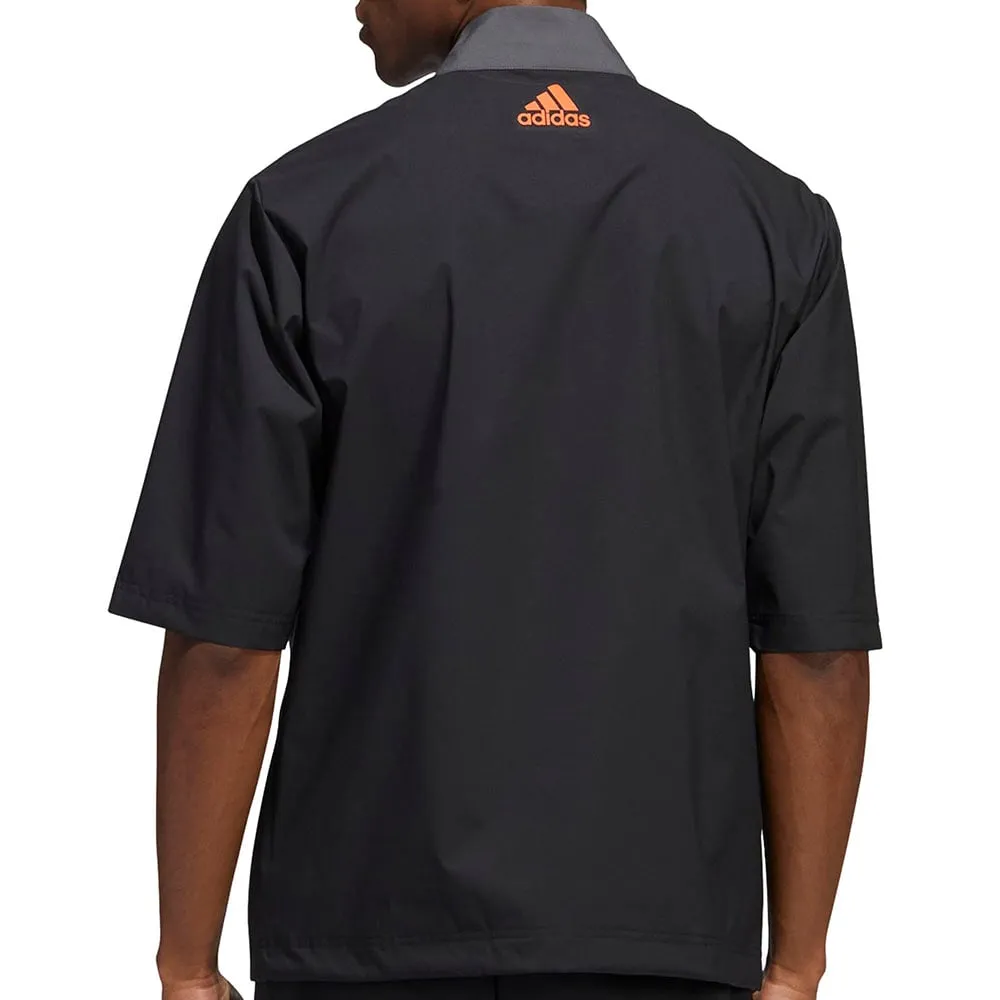 Break Boundaries Loud Looks, Smooth Moves Adidas Provisional Short Sleeve Jacket - Black