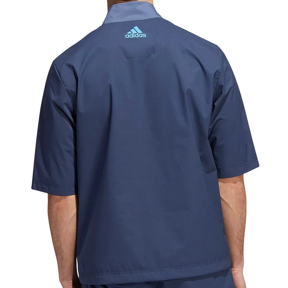 Adidas Provisional Short Sleeve Jacket - Crew Navy Autumn Sale