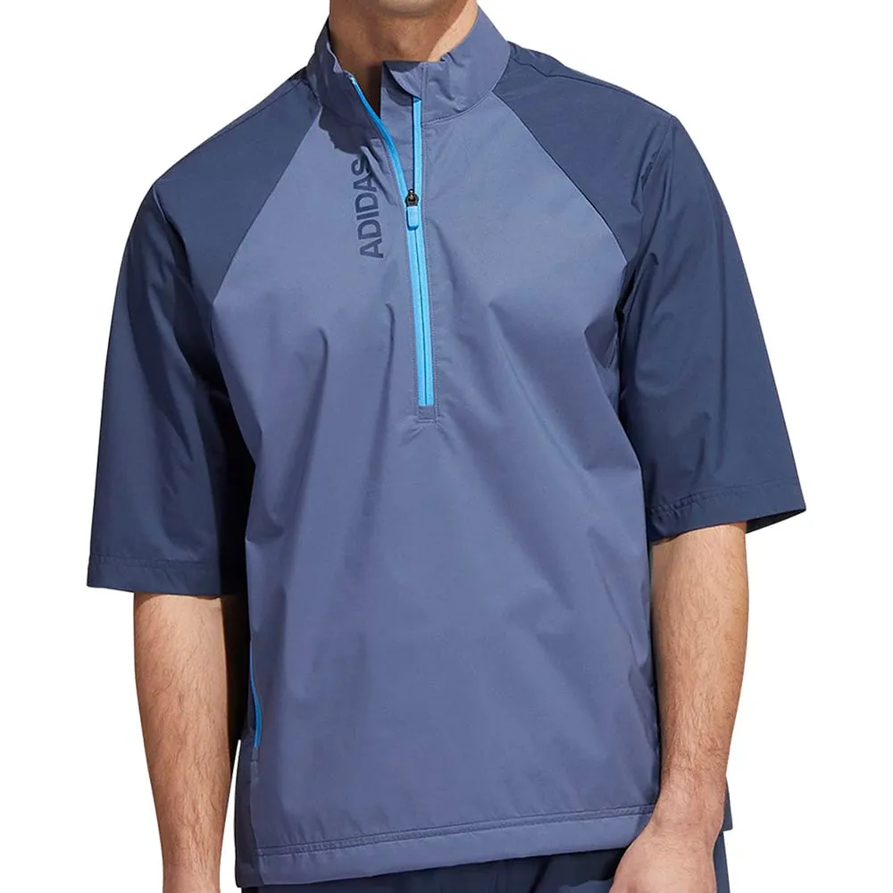 Sweetest Day Sale Push Beyond Limits Adidas Provisional Short Sleeve Jacket - Crew Navy