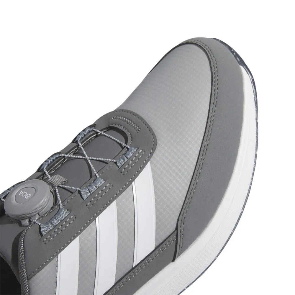 Adidas S2G 24 Spikeless Waterproof Boa Shoes - Grey Four/Ftwr White/Preloved Ink Never Just Walk