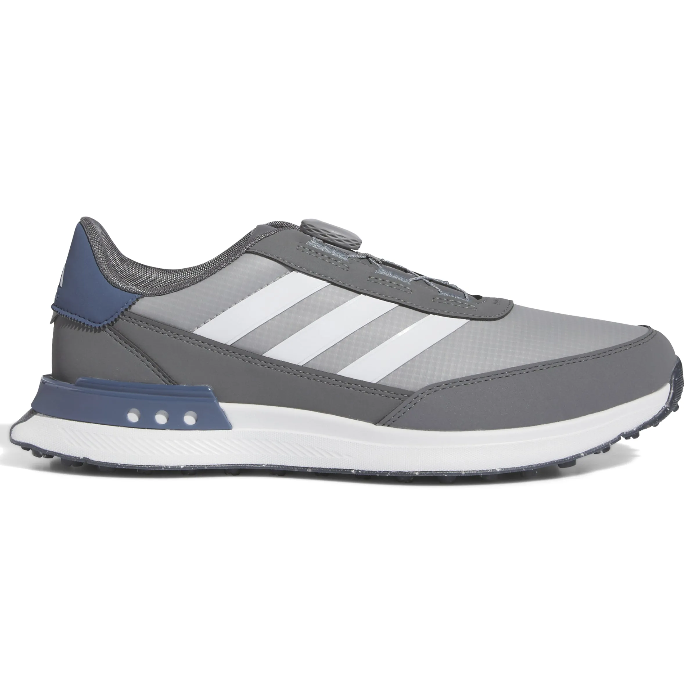 Memorial Day Sale Adidas S2G 24 Spikeless Waterproof Boa Shoes - Grey Four/Ftwr White/Preloved Ink