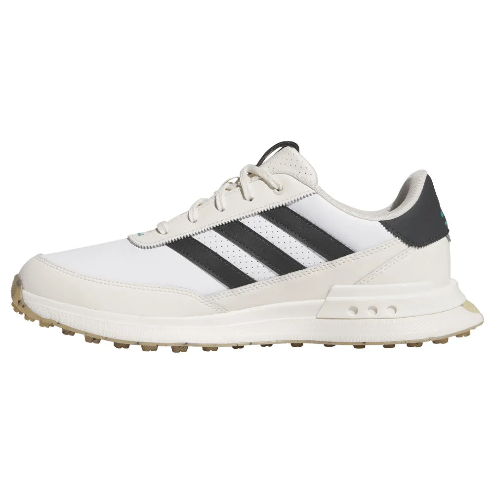Keep Going Strong Cyber Monday Sale Adidas S2G Leather 24 Spikeless Waterproof Shoes - Ftwr White/Carbon/Chalk White