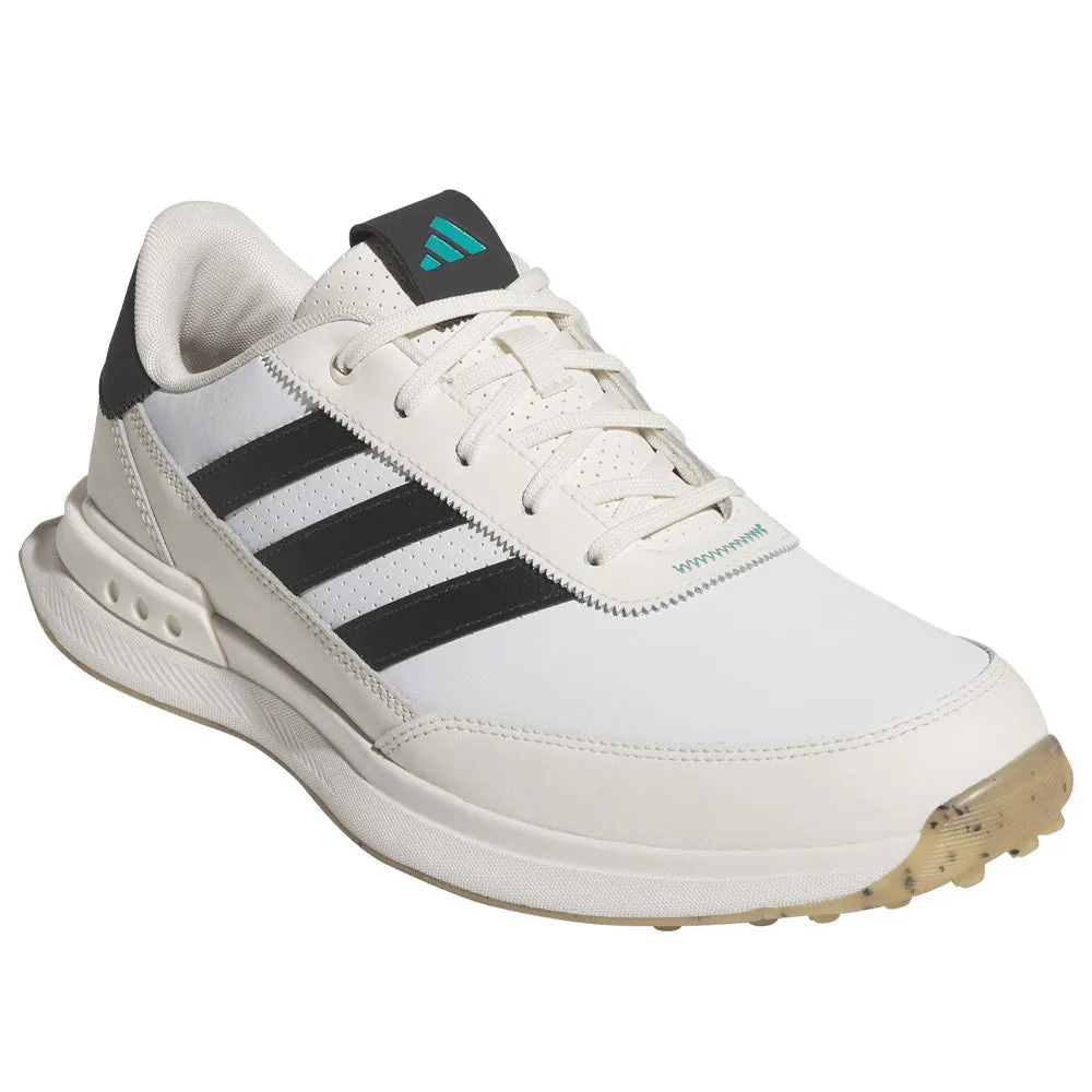 Thanksgiving Day Sale Stride with Confidence Adidas S2G Leather 24 Spikeless Waterproof Shoes - Ftwr White/Carbon/Chalk White