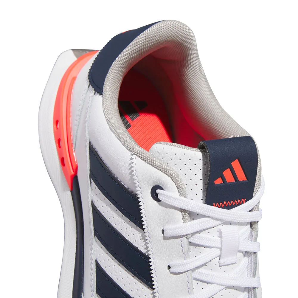 Flash Sale Chase What Moves You Adidas S2G Leather 24 Spikeless Waterproof Shoes - White/Collegiate Navy/Lucid Red