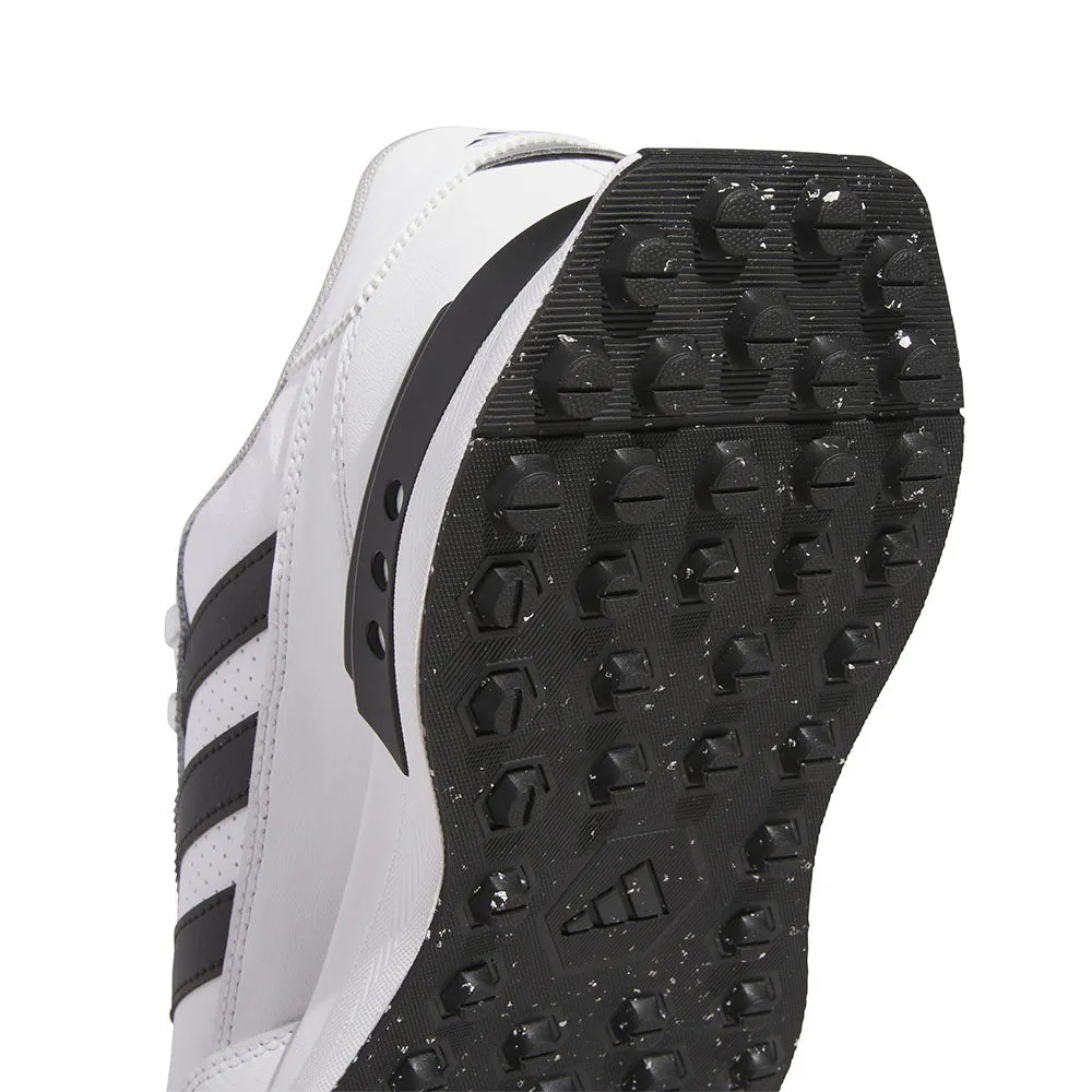Special Offer Black Friday Sale Adidas S2G Leather 24 Spikeless Waterproof Shoes - White/Core Black/Grey Two