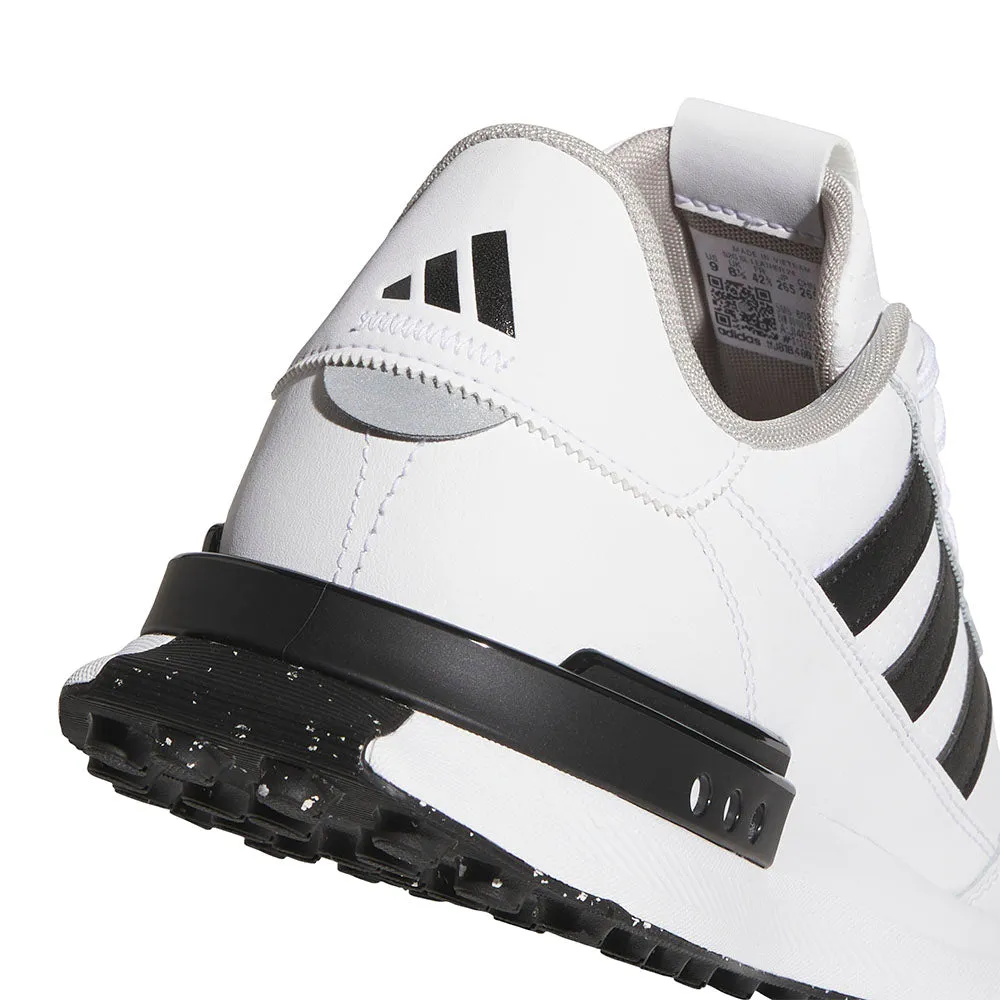 Be Unstoppable Adidas S2G Leather 24 Spikeless Waterproof Shoes - White/Core Black/Grey Two