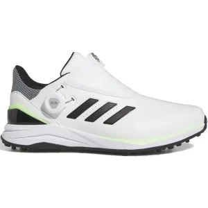 Adidas Solarmotion 24 Boa Spikeless Waterproof Shoes - Ftwr White/Core Black/Green Spark Engineered for Speed Built for the Bold