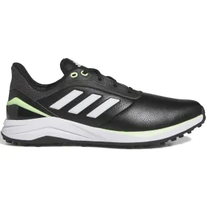 Walk Tall Adidas Solarmotion 24 Spikeless Waterproof Shoes - Core Black/Ftwr White/Green Spark