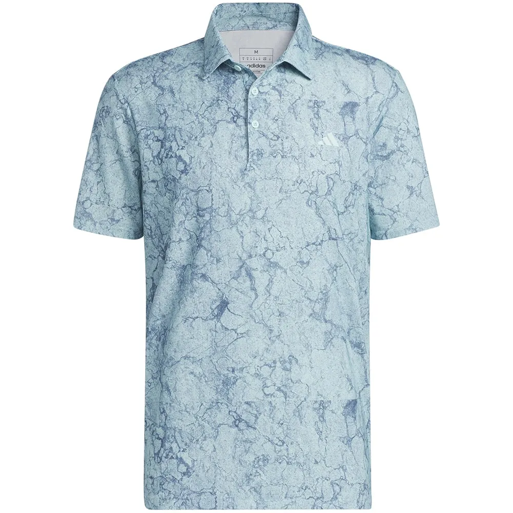 Own the Moment Adidas Sun Energy Polo Shirt - Semi Flash Aqua