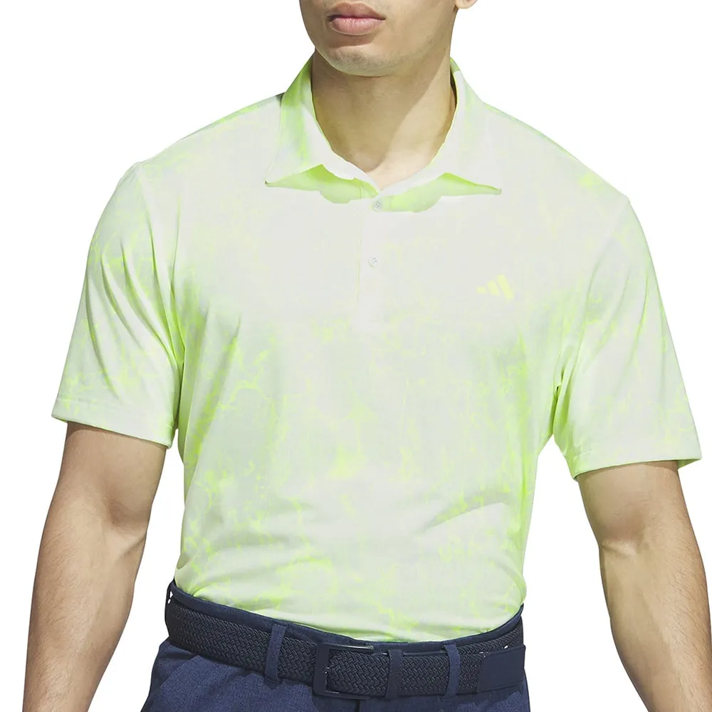 Adidas Sun Energy Polo Shirt - White Green Dare to Lead Spring Sale