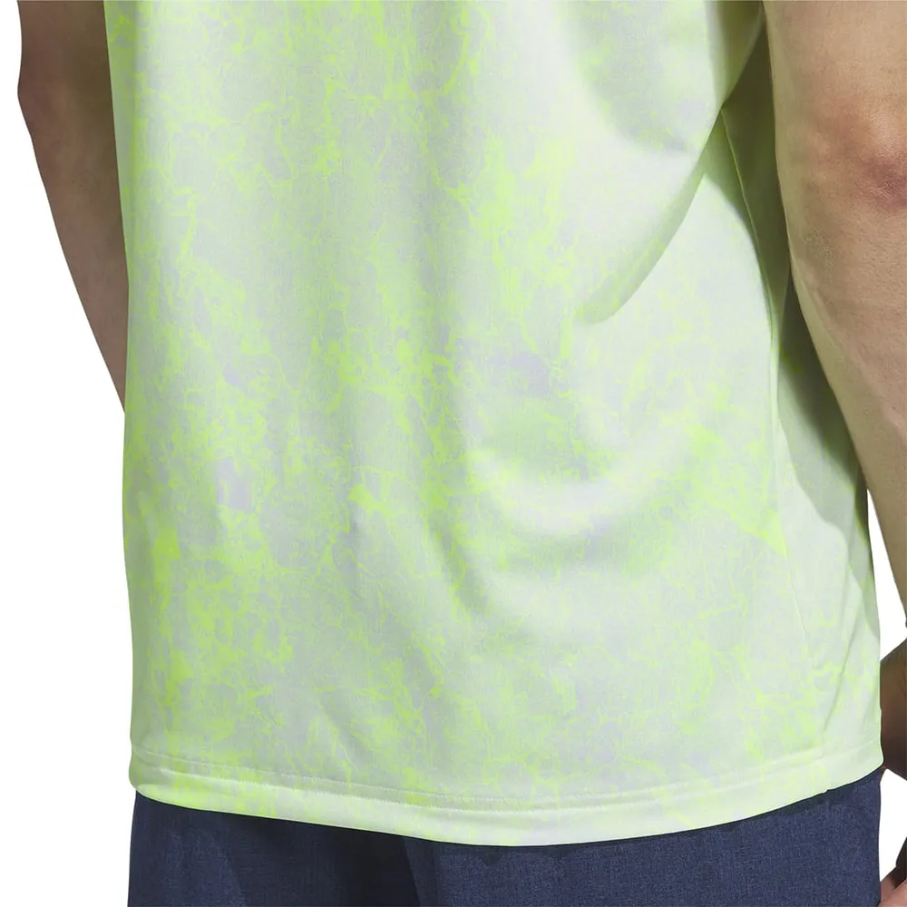 Adidas Sun Energy Polo Shirt - White Green Black Friday Offer Sweetest Day Sale