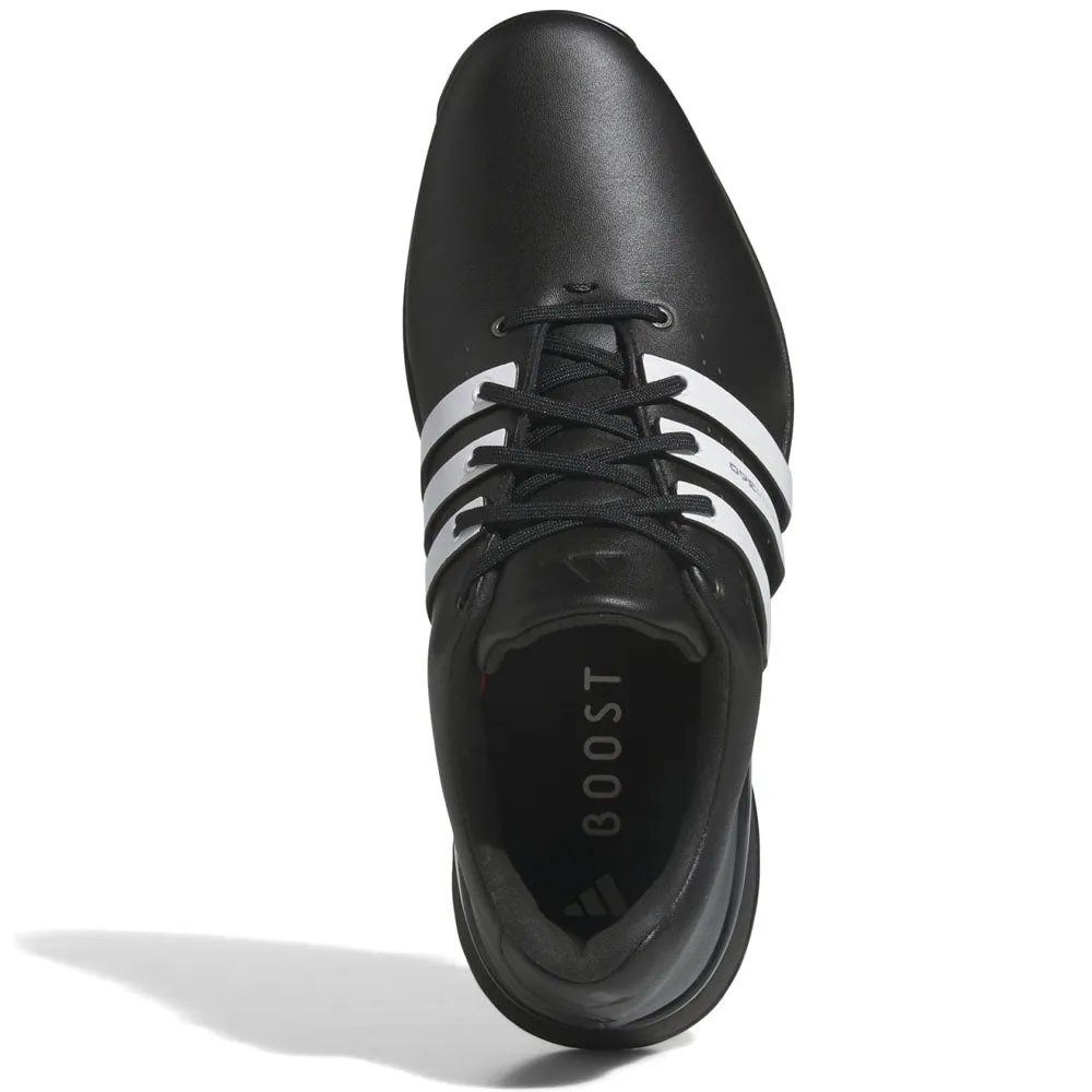 Adidas Tour360 '24 Spiked Waterproof Shoes - Core Black/Ftw White/Core Black Feel the Energy Designed to Dominate