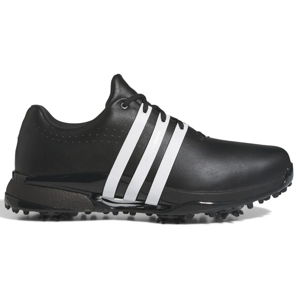 Make a Statement Adidas Tour360 '24 Spiked Waterproof Shoes - Core Black/Ftw White/Core Black