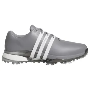 Holiday Sale Adidas Tour360 24 Spiked Waterproof Shoes - Grey Three/Ftwr White/Iron Met.