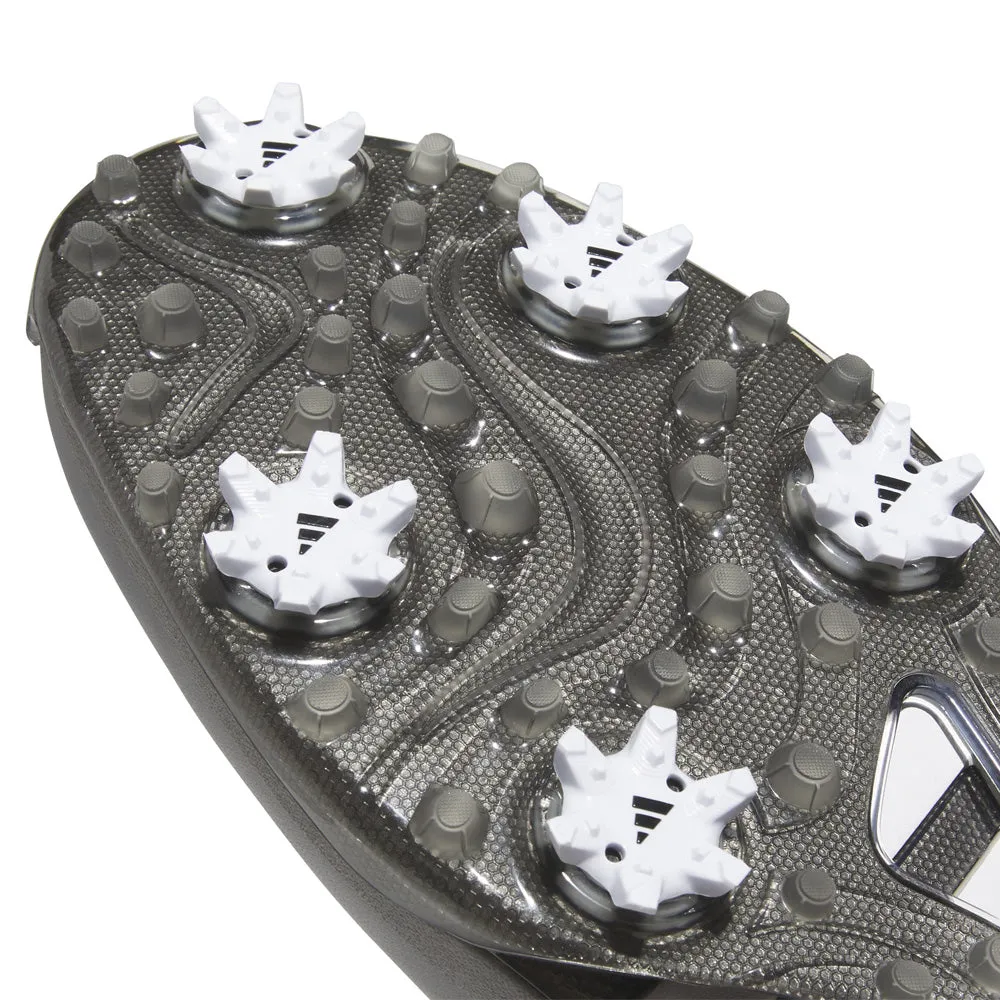 Redefine Classic Adidas Tour360 24 Spiked Waterproof Shoes - Grey Three/Ftwr White/Iron Met.