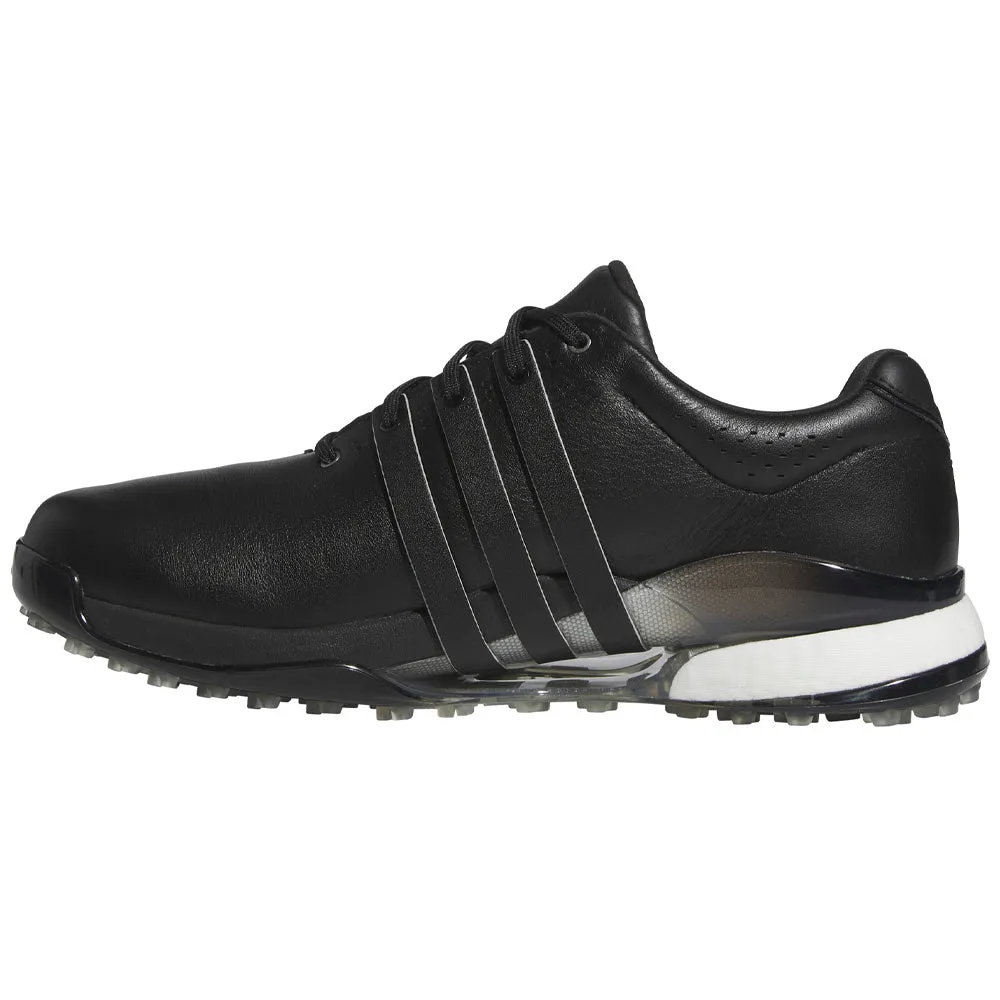 Keep Going Strong Adidas Tour360 25 Spikeless Waterproof Shoes - Core Black/Silver Met./Core Black