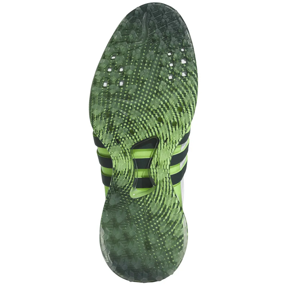 Adidas Tour360 25 Spikeless Waterproof Shoes - Ftwr White/Aurora Ivy/Lime Burst Clearance Sale Walk Tall