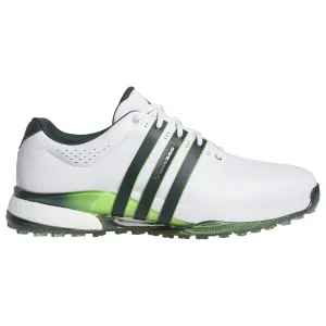 Adidas Tour360 25 Spikeless Waterproof Shoes - Ftwr White/Aurora Ivy/Lime Burst Lead with Style Big Savings