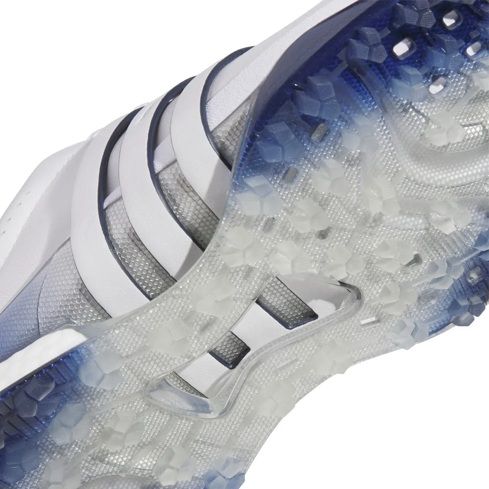 Adidas Tour360 Spikeless Waterproof Shoes - Dash Grey/Dash Grey/Collegiate Navy Mother's Day Sale
