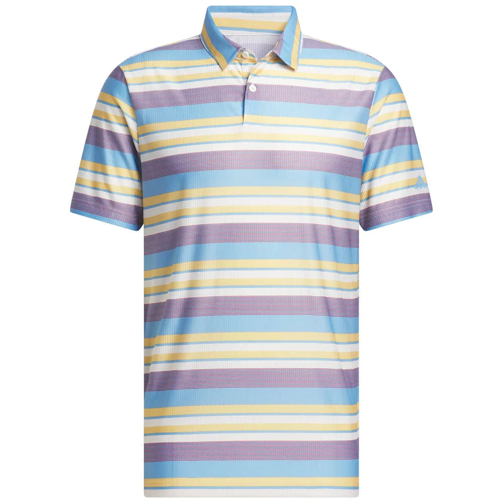 Adidas Ult365 Heat.Rdy Stripe Polo Shirt - Semi Spark Cyber Monday Sale