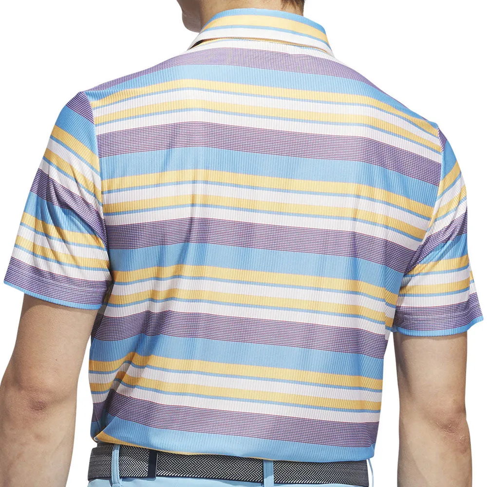 Black Friday Offer Adidas Ult365 Heat.Rdy Stripe Polo Shirt - Semi Spark