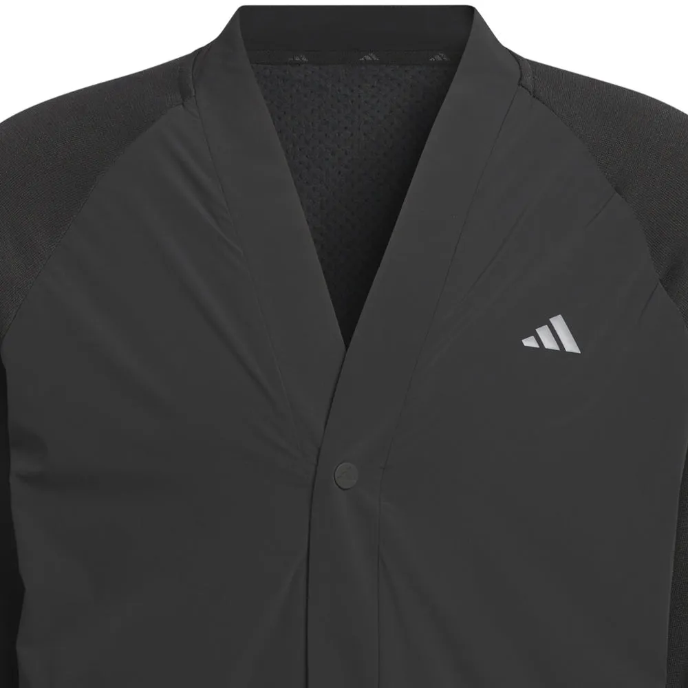 Adidas Ultimate 365 Tour Cardigan - Black New Year's Eve Sale