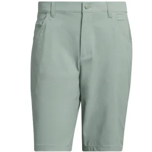 Adidas Ultimate365 5 Pocket Shorts - Silver Green Made to Move Footwear for the Fearless