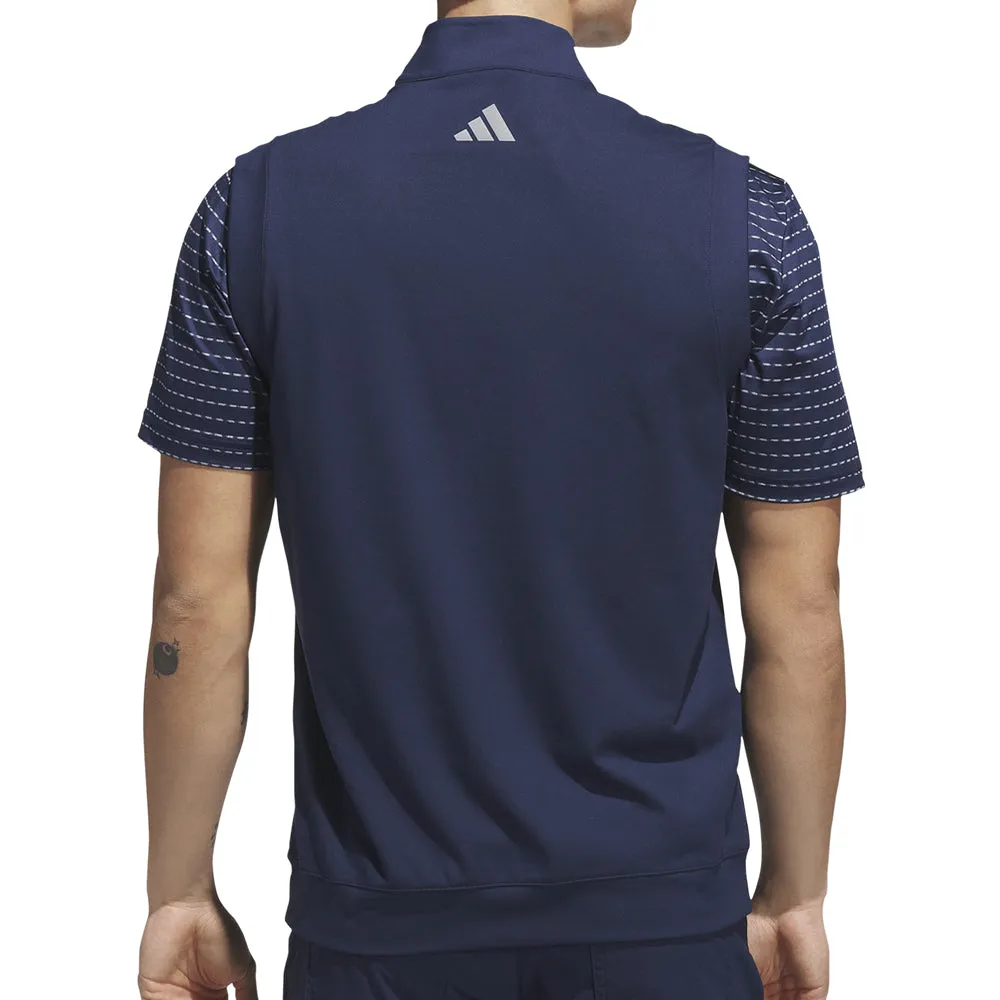 Adidas Ultimate365 Classic 1/4 Zip Vest - Collegiate Navy Sweetest Day Sale