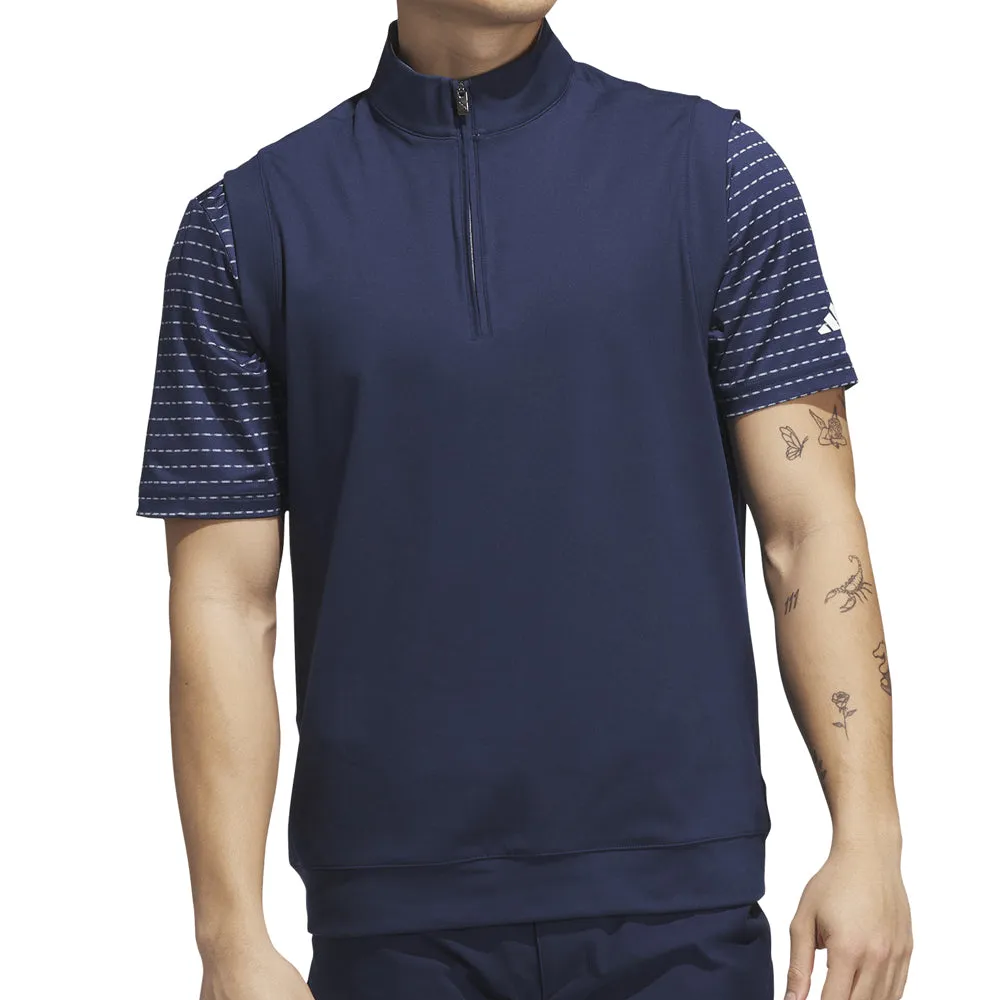 Adidas Ultimate365 Classic 1/4 Zip Vest - Collegiate Navy Flash Sale Own the Streets