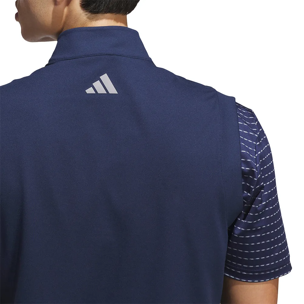 Adidas Ultimate365 Classic 1/4 Zip Vest - Collegiate Navy Dress from the Feet Up