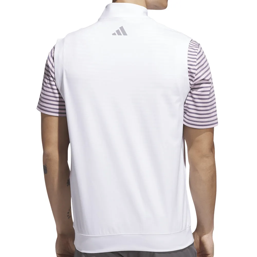 Independence Day Sale Bring the Heat Adidas Ultimate365 Classic 1/4 Zip Vest - White