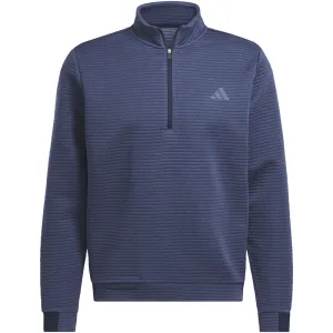 Adidas Ultimate365 Dwr Textured 1/4 Zip Pullover - Collegiate Navy/Preloved Ink Break Boundaries