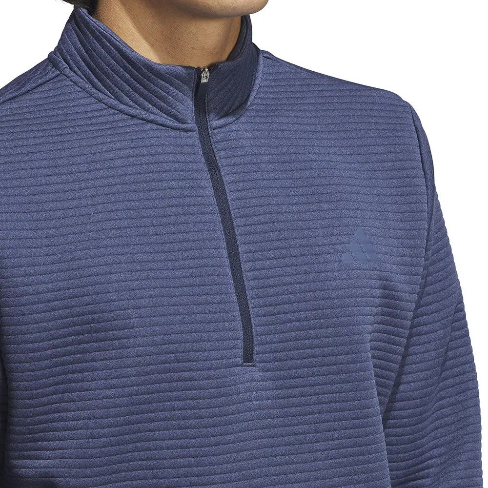 Holiday Sale Adidas Ultimate365 Dwr Textured 1/4 Zip Pullover - Collegiate Navy/Preloved Ink