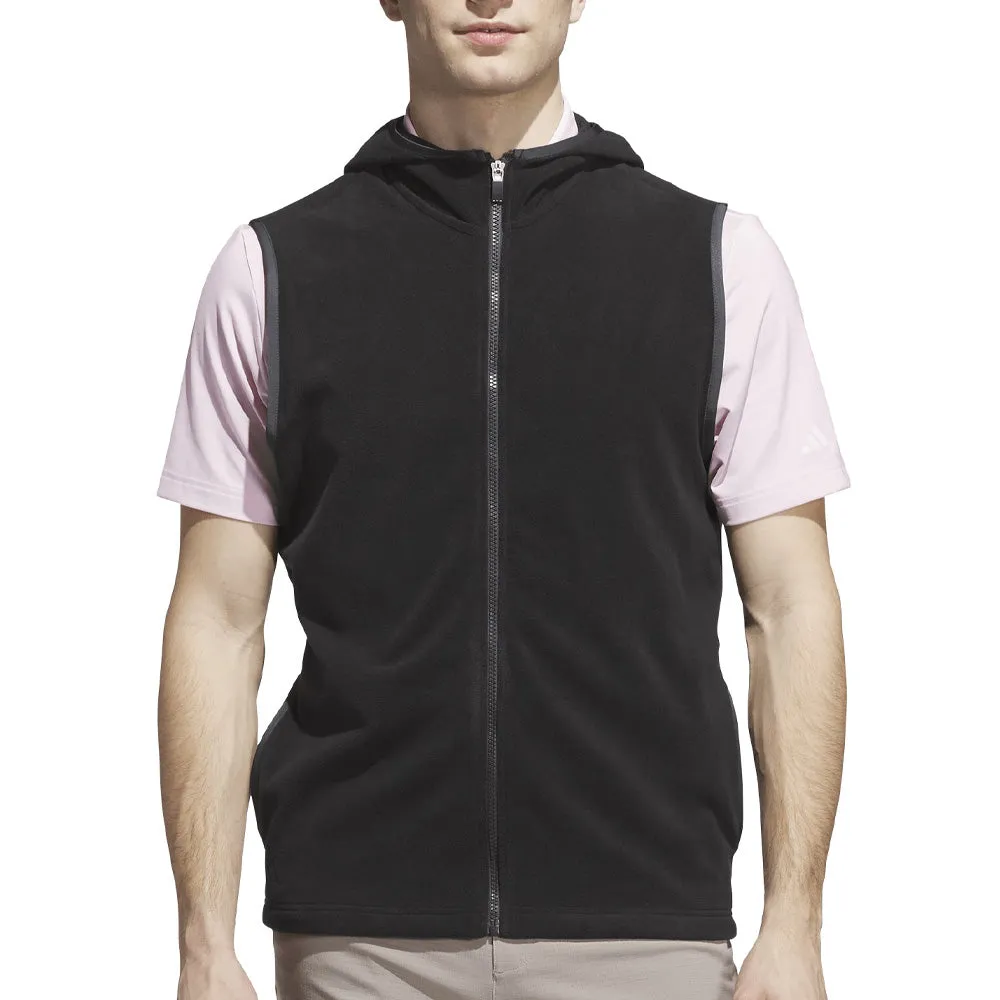 Adidas Ultimate365 Fleece Hoodie Full-Zip Vest - Black Fuel Your Fire Halloween Sale