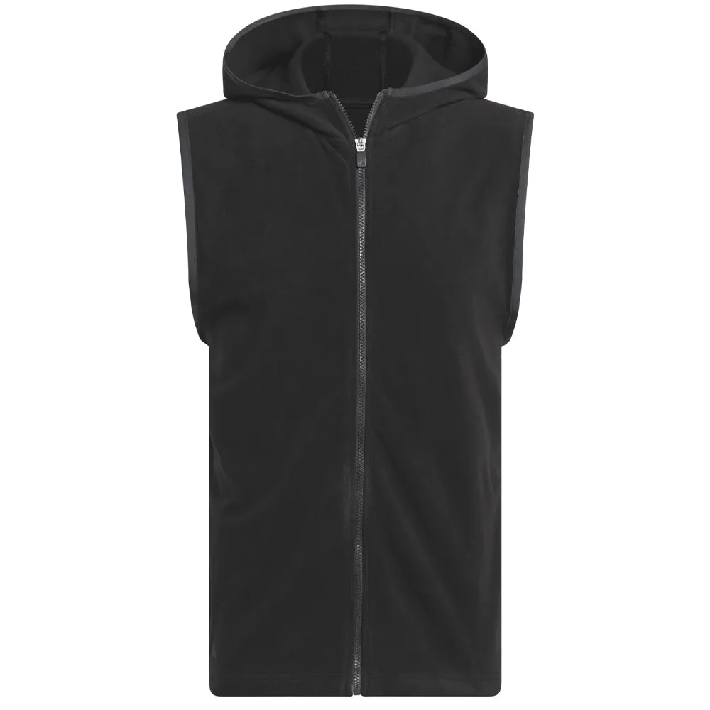 Adidas Ultimate365 Fleece Hoodie Full-Zip Vest - Black Independence Day Sale