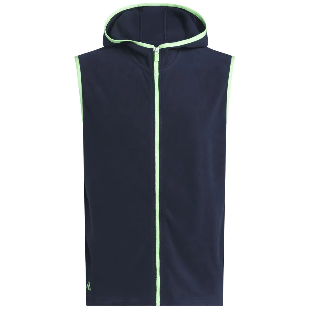 Built for the Bold Easter Sale Adidas Ultimate365 Fleece Hoodie Full-Zip Vest - Collegiate Navy