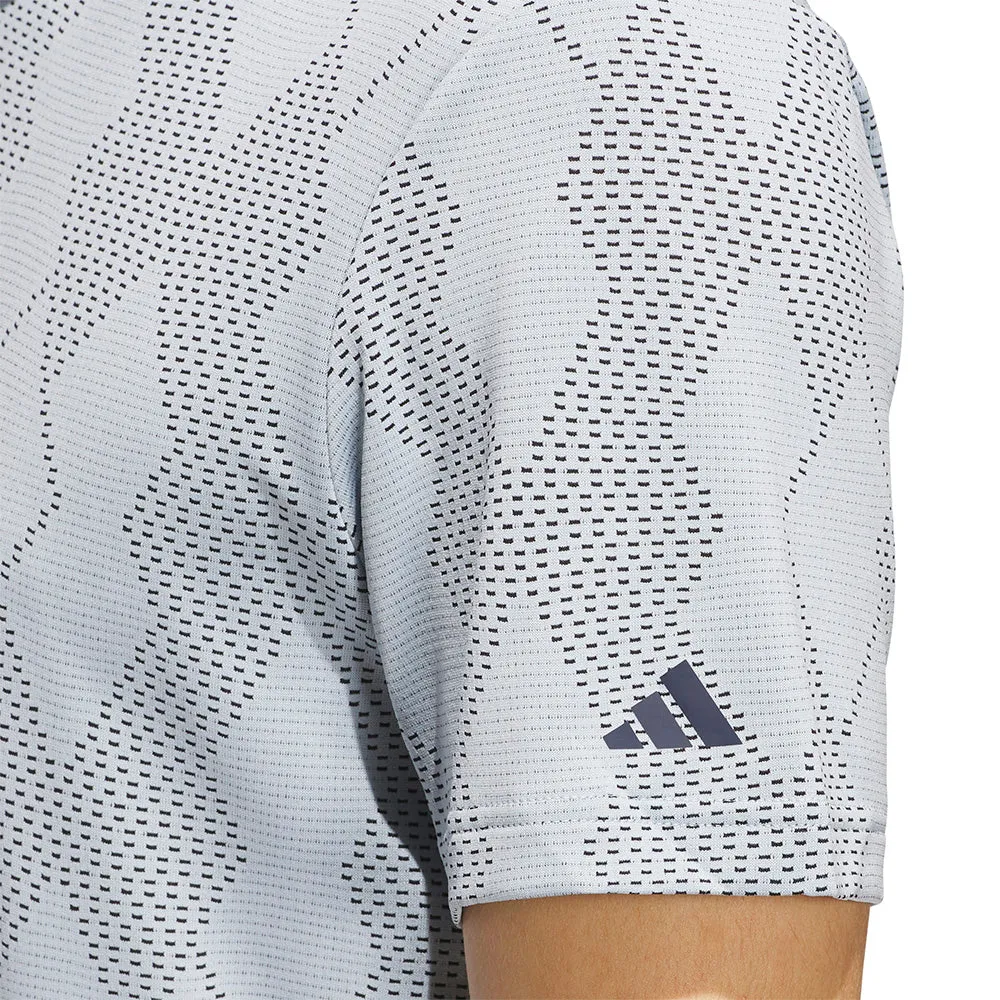 Biggest Sale of the Year Father's Day Sale Adidas Ultimate365 Micro Texture Polo Shirt - Wonder Blue