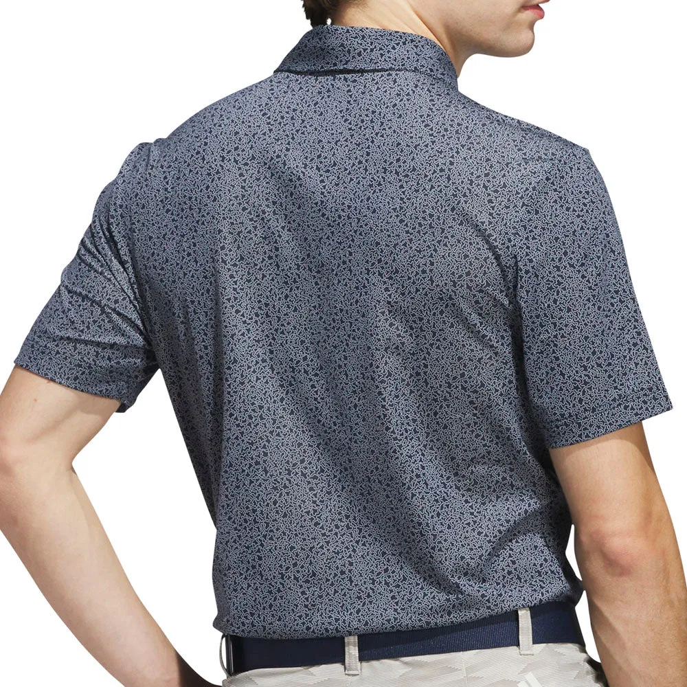 Big Savings Fearlessly You Adidas Ultimate365 Mini Bunker Polo Shirt - Collegiate Navy