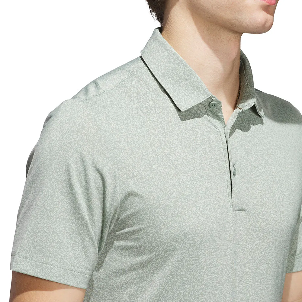 Exclusive Deal Christmas Eve Sale Adidas Ultimate365 Mini Bunker Polo Shirt - Silver Green