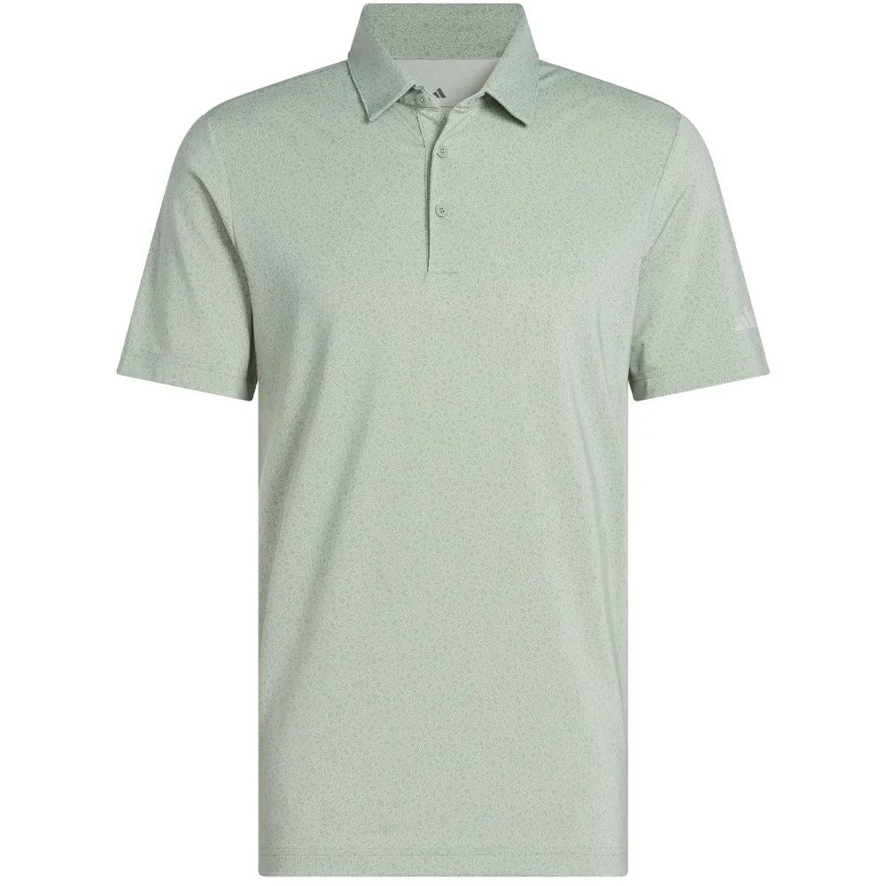 Fuel Your Fire Sweetest Day Sale Adidas Ultimate365 Mini Bunker Polo Shirt - Silver Green