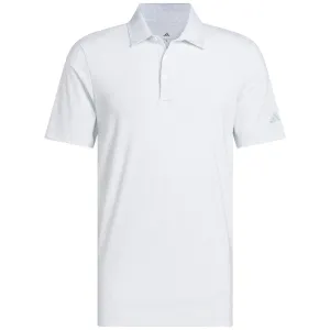 Adidas Ultimate365 Mini Bunker Polo Shirt - White/Wonder Blue Keep Going Strong