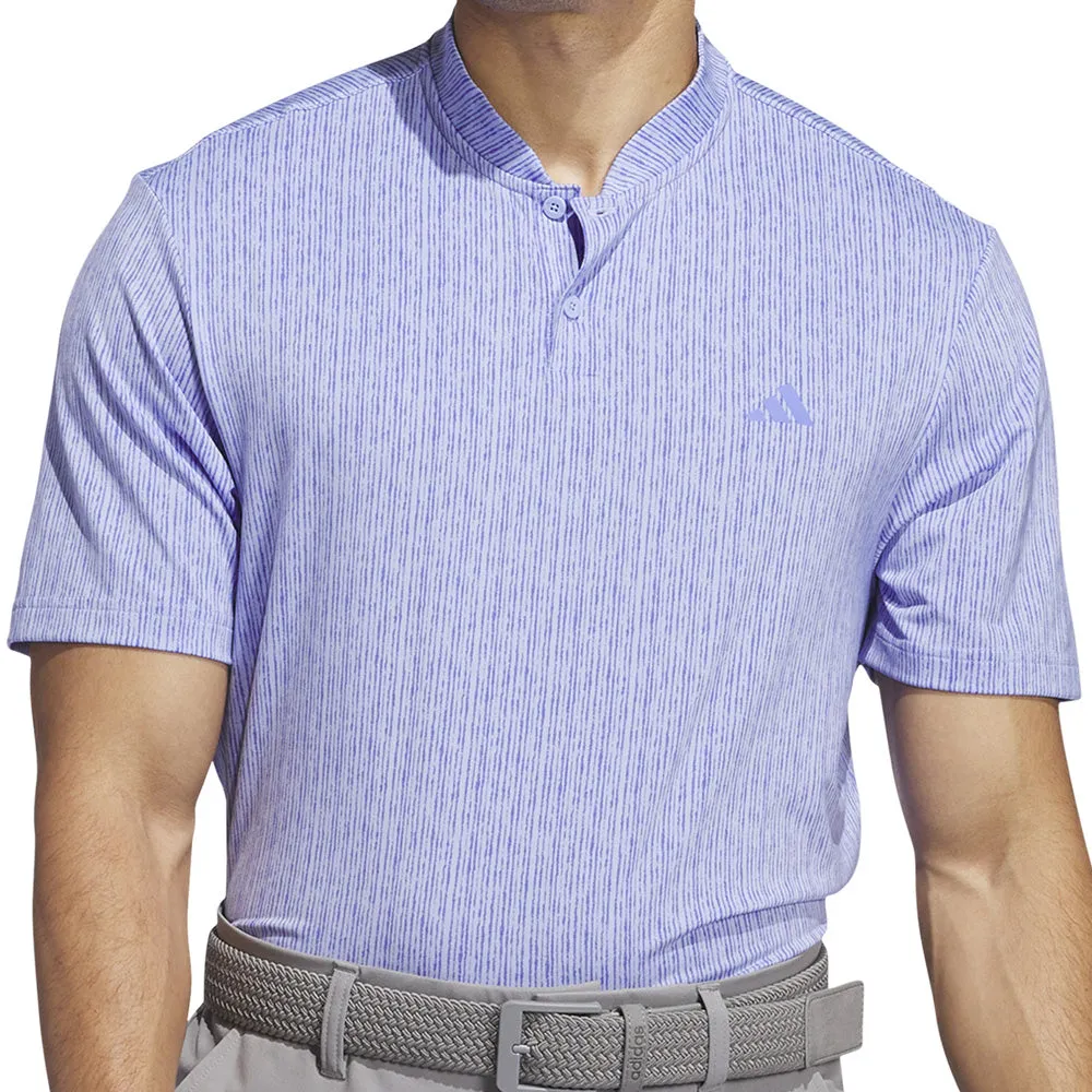Labor Day Sale Adidas Ultimate365 Printed Polo Shirt - Blue Spark/Cobalt Blue