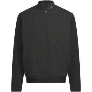 Adidas Ultimate365 Quilted Dwr 1/2 Zip Pullover - Black Made to Move