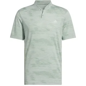 Power Every Step Walk Tall Adidas Ultimate365 Sport Collar Polo Shirt - Silver Green