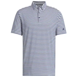 Footwear for the Fearless Back To School Sale Adidas Ultimate365 Stripe Polo Shirt - White/Collegiate Navy