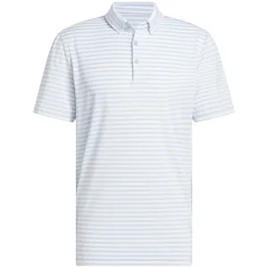 Adidas Ultimate365 Stripe Polo Shirt - Wonder Blue/White Performance Unleashed