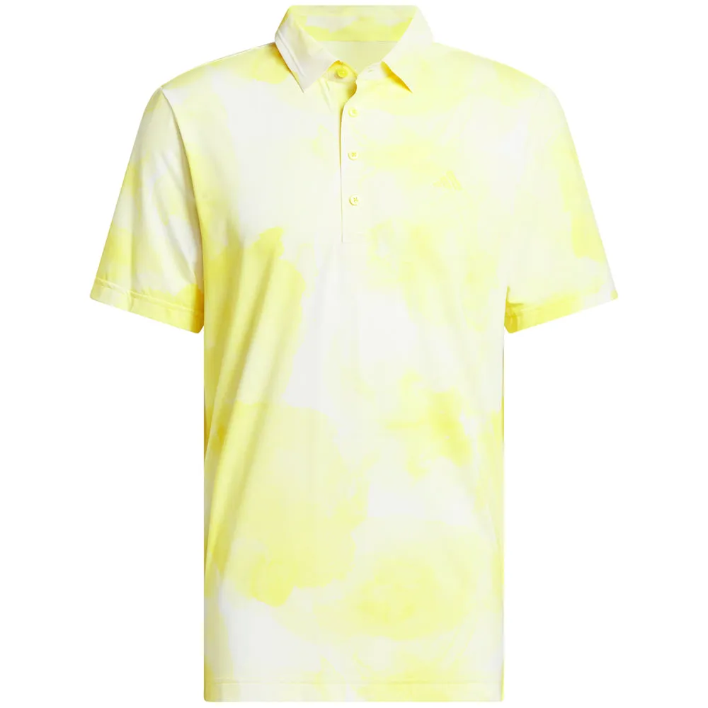 Adidas Ultimate365 Tour Adicool Lc Polo Shirt - Pure Sulfur/White Made to Turn Heads Dress from the Feet Up